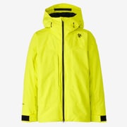 GORE-TEX 2L Jacket G03302 LIME YELLOW サイズ3 [スキーウェア ジャケット メンズ]