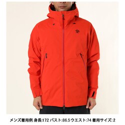 ヨドバシ.com - ゴールドウイン GOLDWIN G-Solid Color Jacket G13301 バーミリオンオレンジ(VM) サイズ0  [スキーウェア ジャケット メンズ] 通販【全品無料配達】