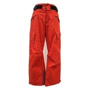 G-Solid Colort Cargo Wide Pants G33357 クリムゾンレッド(CD) サイズ5 [スキーウェア パンツ メンズ]