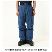 G-Solid Colort Cargo Wide Pants G33357 ネイビーブルー(VU) サイズ5 [スキーウェア パンツ メンズ]