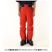 G-Solid Color Regular Pants G33356 CRIMSON RED サイズ3 [スキーウェア パンツ メンズ]