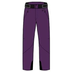 G-Solid Color Regular Pants G33356 ROYAL PURPLE サイズ4 [スキーウェア パンツ メンズ]