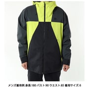 2-tone Color Hooded Jacket G13303 ブラック(BK) サイズ5 [スキーウェア ジャケット メンズ]