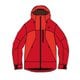 2-tone Color Hooded Jacket G13303 クリムゾンレッド(CD) サイズ0 [スキーウェア ジャケット メンズ]
