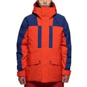 2-tone Color Work Pocket Jacket G13304 バーミリオンオレンジ(VM) サイズ4 [スキーウェア ジャケット メンズ]