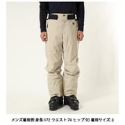G-Solid Color Wide Pants G33355B サンドベージュ(SB) サイズ4 [スキーウェア パンツ メンズ]
