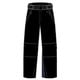 G-Solid Color Wide Pants G33355BX ブラック(BK) サイズ13-3 [スキーウェア パンツ メンズ]