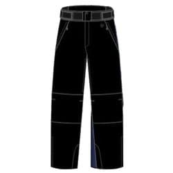 G-Solid Color Wide Pants G33355BX ブラック(BK) サイズ13-3 [スキーウェア パンツ メンズ]