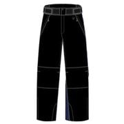 G-Solid Color Wide Pants G33355BX ブラック(BK) サイズ13-3 [スキーウェア パンツ メンズ]