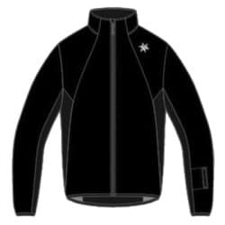 JR Windproof Stretch Jacket GJ53340 BLACK 140サイズ [スキー ミドルウェア ジュニア]
