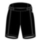JR Windproof Stretch Half Pants GJ53345 BLACK 130サイズ [スキー ミドルウェア ジュニア]