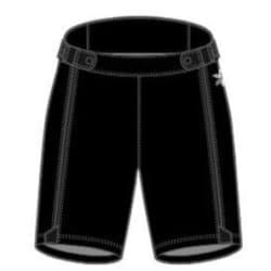 JR Windproof Stretch Half Pants GJ53345 BLACK 150サイズ [スキー ミドルウェア ジュニア]