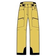 ウィメンズ ゴアテックス 2レイヤー カーゴ パンツ W's GORE-TEX 2L Cargo Pants GW33351 MARON YELLOW サイズ1 [スキーウェア パンツ レディース]