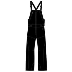 W'S GORE-TEX 2L BIB GW33352 BLACK サイズ1 [スキーウェア パンツ レディース]