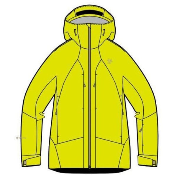 ゴールドウイン GOLDWINウィメンズ ゴアテックス 2レイヤー ジャケット Ws GORE-TEX 2L Jacket GW03300 ライムイエロー(LY) サイズ2 [スキーウェア ジャケット レディース]Ω