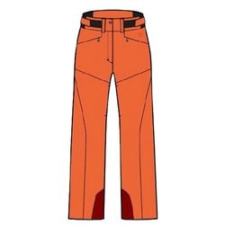 W's GORE-TEX 2L Pants GW33350 スカーレットオレンジ(SO) サイズ2 [スキーウェア パンツ レディース]