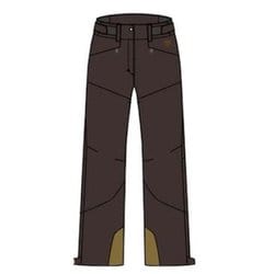 ウィメンズ Gソリッド カラーパンツ W's G-Solid Color Pants GW33353B ビターブラウン(BB) サイズ2 [スキーウェア パンツ レディース]