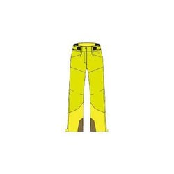 W's 2-tone Color Pants GW33353A ライムイエロー(LY) サイズ2 [スキーウェア パンツ レディース]