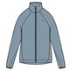 ウィメンズ バルキー フリース ジャケット W's Bulky Fleece Jacket GW53301 GRAYISH SKY サイズ2 [スキー ミドルウェア レディース]