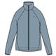 ウィメンズ バルキー フリース ジャケット W's Bulky Fleece Jacket GW53301 GRAYISH SKY サイズ3 [スキー ミドルウェア レディース]