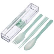 H-610 MT [トリオセット とっても強いケース入り 食洗機対応 ミント 幅19×奥行4.2×高さ3.3cm]