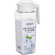K-1298 [ピッチャー 2.1L K-1298 横置き 縦置き 耐熱 日本製 ホワイト]