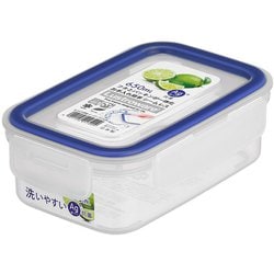 イージーケア 保存容器 レンジ対応 食洗機対応 650ml 幅11.2×奥行17.2×高さ5.9cm 日本製 A-2172 BN