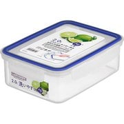 A-2175 BN [イージーケア 保存容器 レンジ対応 食洗機対応 2.0L 幅17.2×奥行23.1×高さ7.8cm 日本製]