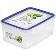 A-2176 BN [イージーケア 保存容器 レンジ対応 食洗機対応 2.6L 深型 幅17.2×奥行23.1×高さ9.7cm 日本製]