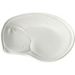 プレート 11cm ガット 陶器 瀬戸焼 グレー 111098