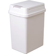 ゴミ箱 19L 密閉 プッシュ式 ホワイト