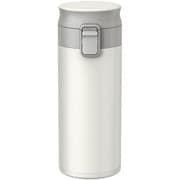 水筒 350ml 保温 保冷 真空断熱携帯タンブラー パッキンレス ホワイト TLW350