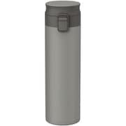 水筒 500ml 保温 保冷 真空断熱携帯タンブラー パッキンレス グレー TLW500