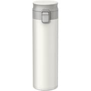 水筒 500ml 保温 保冷 真空断熱携帯タンブラー パッキンレス ホワイト TLW500