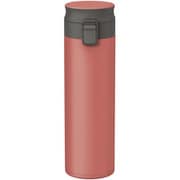 水筒 500ml 保温 保冷 真空断熱携帯タンブラー パッキンレス レッド TLW500