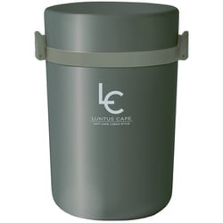 弁当箱 保温 700ml ランタス カフェ丼 縦型 グレー HLB-B700