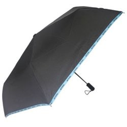 子供用折りたたみ傘 OUTDOOR PRODUCTS 54cm 自動開閉式 パイピング ブラック 10002505