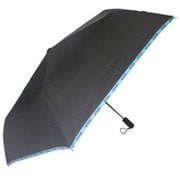 子供用折りたたみ傘 OUTDOOR PRODUCTS 54cm 自動開閉式 パイピング ブラック 10002505