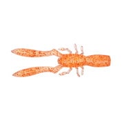 BOTTLE SHRIMP SW(2.4inch) クリアオレンジ/レインボーフレーク