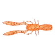 BOTTLE SHRIMP SW(3inch) クリアオレンジ/レインボーフレーク