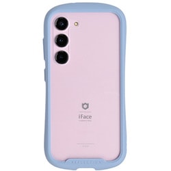 Galaxy S23用 iFace Reflection クリアケース ペールブルー 41-954379