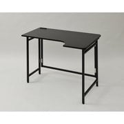 パタパタコーナーデスク ハイタイプ コンセント付き EPSTC9060H-DBRBK