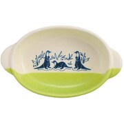 グラタン皿 一人用 19cm オーバル 陶器 カワウソ 10191
