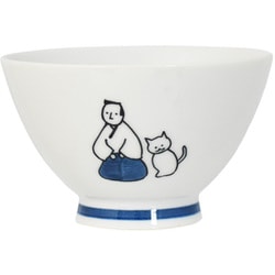 飯碗 10cm KYU-JITSU 陶磁器 侍