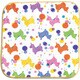 ハンドタオル RODY 20×20cm シャーリングハンカチ カラフル L-230205