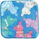 ハンドタオル RODY 20×20cm シャーリングハンカチ ブルー L-230205