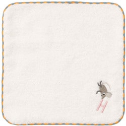 ハンドタオル フレデリック イニシャル 20×20cm H L-230202