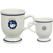 マグカップ 270ml ノスタルジー カフェマグ 陶磁器 スワン 1973