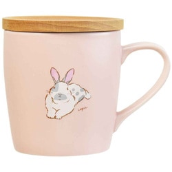 マグカップ 350ml mignonchouchou ミノンシュシュ 陶磁器 ピンク 46011