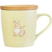 マグカップ 350ml mignonchouchou ミノンシュシュ 陶磁器 イエロー 46012